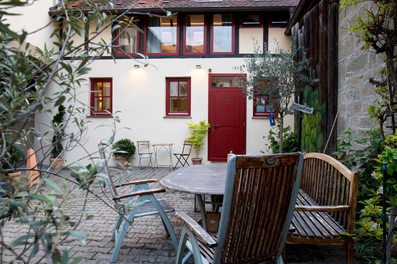 Wenkheimer Hof Ferienwohnung อิปโฮเฟิน ภายนอก รูปภาพ